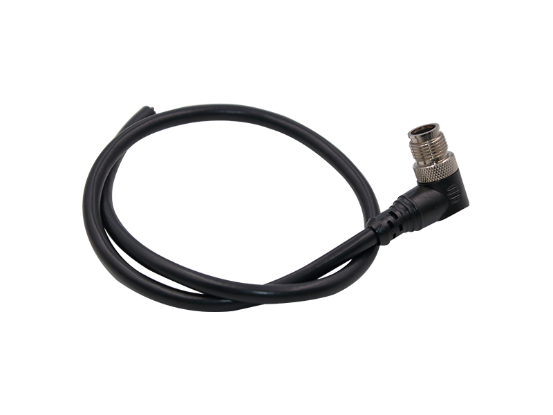 M12 弯头防水连接器